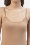 Floret Cotton Camisole (Pack of 2) - Peach Nude — thumbnail 5
